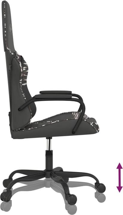 Image du produit vidaXL Gaming-Stuhl mit Massagefunktion Schwarz Tarnfarben