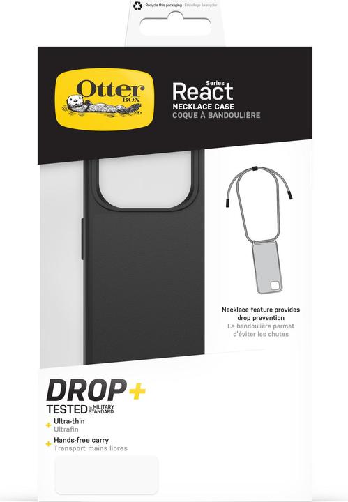 Produktbild OtterBox React Necklace - MagSafe Smartphone Hülle (Apple iPhone 15 Pro)