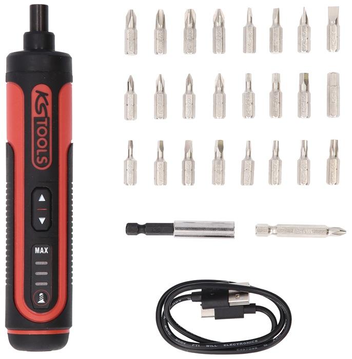 Produktbild KS Tools eMONSTER 1/4â€oe Akku-Bit-Stabschrauber-Satz, 27-tlg ( 515.3600 ) (1/4")