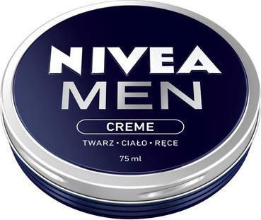 Immagine prodotto NIVEA Men Creme krem do twarzy, ciała i rąk 75ml (75 ml, Crema 24h)