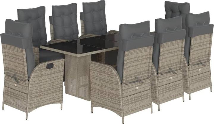 Produktbild vidaXL Garten Essgruppe (190 x 80 x 74 cm)