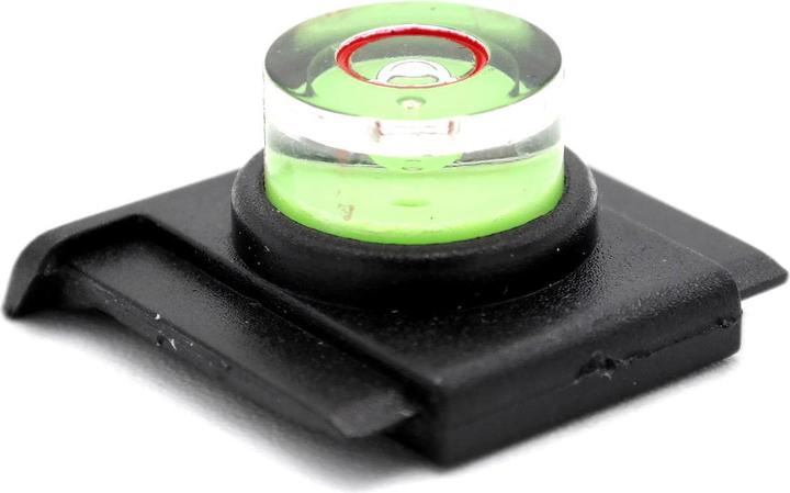 Actual product image Caruba WP SL1 flash shoe cover with spirit level (Hot shoe cover)