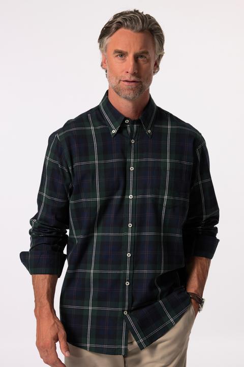 Produktbild Boston Park Karohemd, Langarm, Buttondown-Kragen, Comfort Fit (7XL)