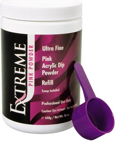 You Nails Extreme Powder Glaze (Artificial nails, Pink)