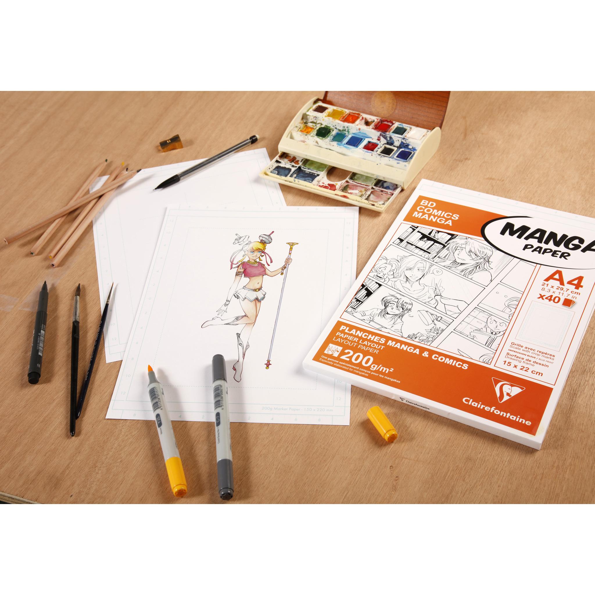 Thumbnail - Clairefontaine, Heft + Block, Trockene Techniken (B3)