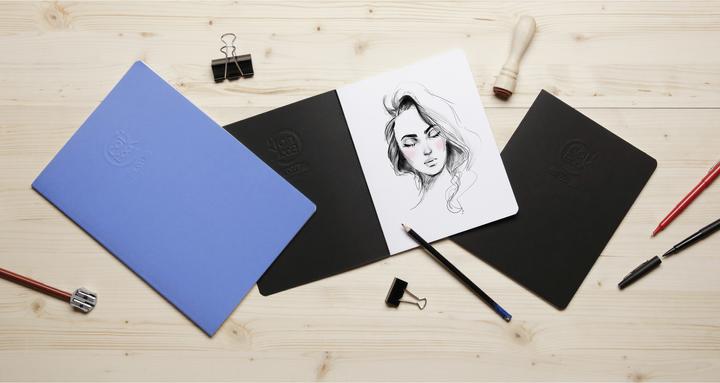 Image du produit Clairefontaine Techniques sèches (A4, Blanc, Couverture souple)