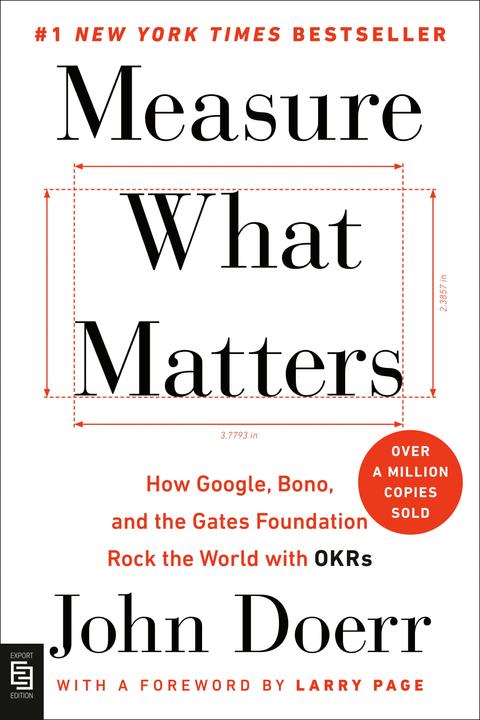 Actual product image Measure What Matters (English, John Doerr, 2018)