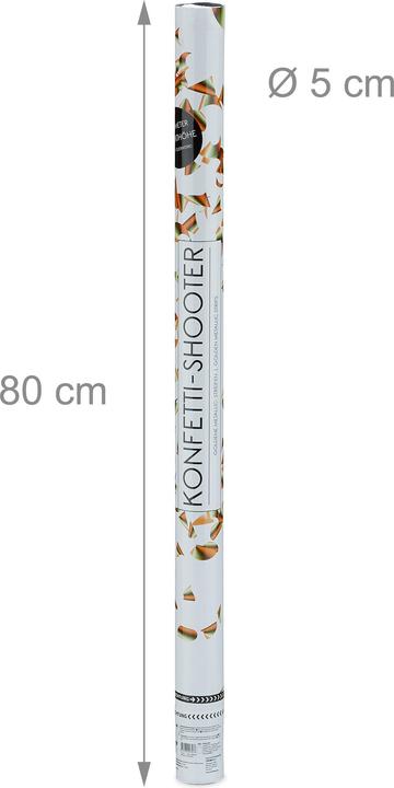 Actual product image Relaxdays Party popper (1 pcs.)