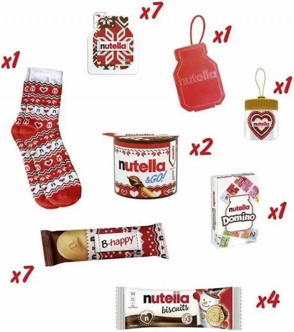 Image du produit Nutella Calendrier de l'Avent