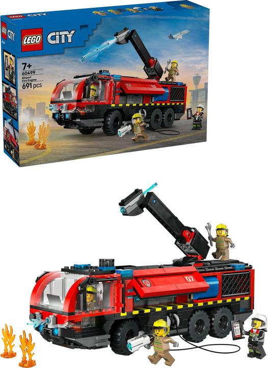 Image du produit LEGO Flughafenlöschfahrzeug (60499, LEGO City)