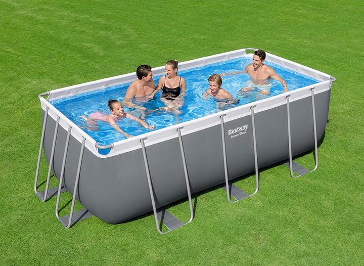 Produktbild Bestway Rectangular Frame Pool (412 x 201 x 122 cm)