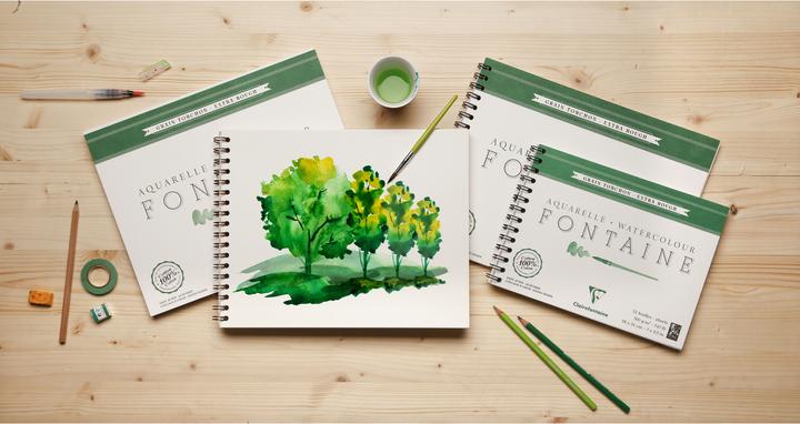 Image du produit Clairefontaine Techniques humides (300 g/m², 25 x)
