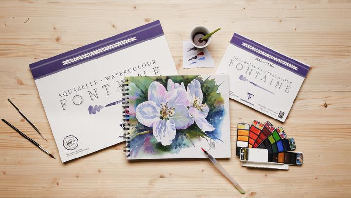 Image du produit Clairefontaine Techniques humides (300 g/m², 90 x)