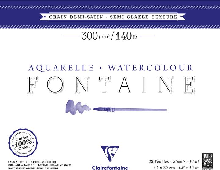 Image du produit Clairefontaine Techniques humides (300 g/m², 90 x)