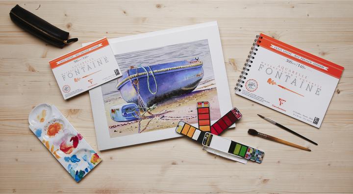 Image du produit Clairefontaine Techniques humides (300 g/m², 900 x)