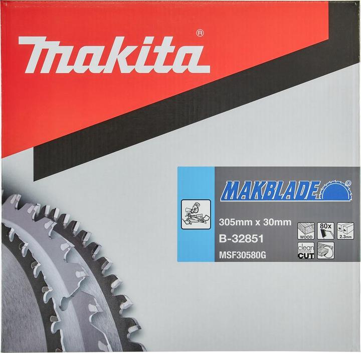 Productafbeelding Makita MAKBLADE zaagblad 305x30x80Z