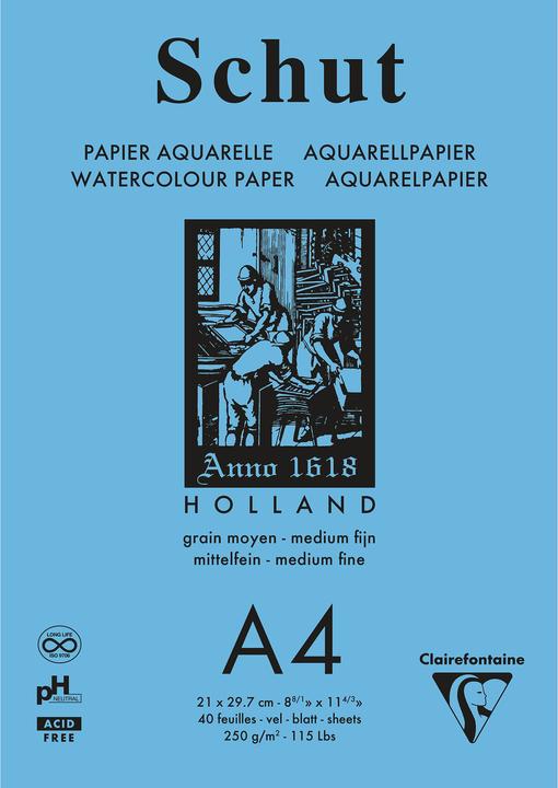 Image du produit Clairefontaine Techniques humides (250 g/m²)