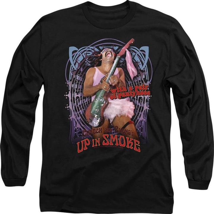 Actual product image Cheech & Chong Unisex Adult Up In Smoke Pantyhose T-Shirt (XXL)