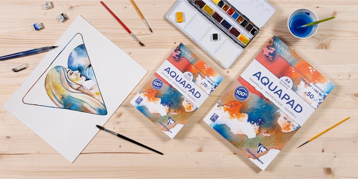 Actual product image Clairefontaine Aquapad (300 g/m², 1 x)