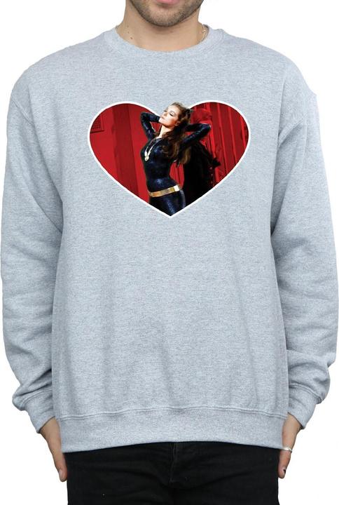 Immagine prodotto Batman TV Series Catwoman Heart Felpa Uomo (XXL)