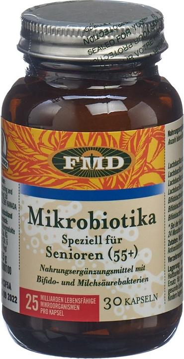 Actual product image Chrisana Microbiotics seniors (30 Piece, Capsules, 162 g)