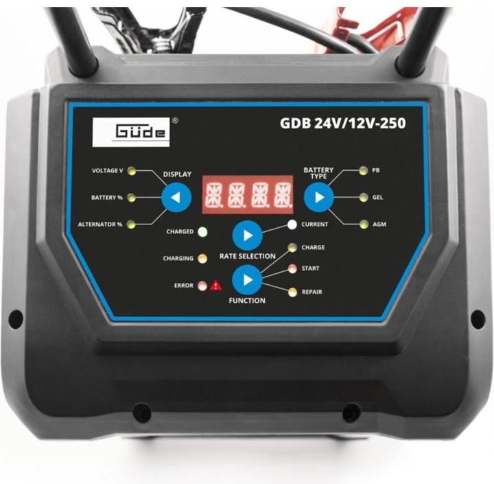 Actual product image Güde Battery Charger Digital GDB 24V/12V-250 (24V, 16 A)