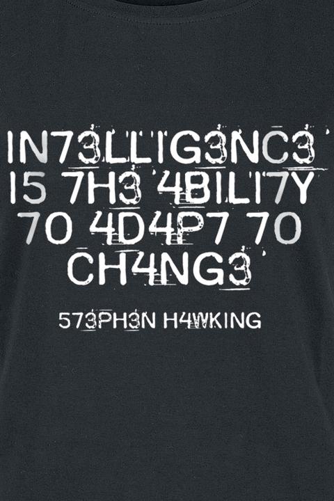 Produktbild Gaming-Sprüche Intelligence Is The Ability To Adapt To Change (M)