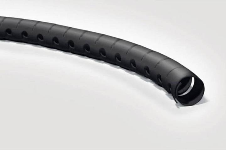 Immagine prodotto HellermannTyton HWPAV025-PA6V0-BK (25) Guaina per cavi nera 25 m (Tubo cavi, 2500 cm)