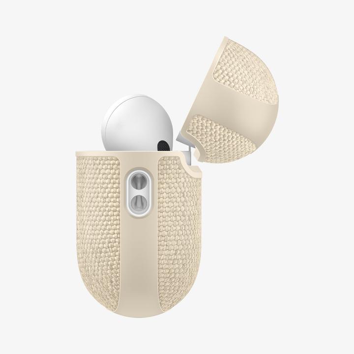 Actual product image Spigen - Urban Fit - Apple AirPods Pro 3 - Dune Beige (Charging case cover)