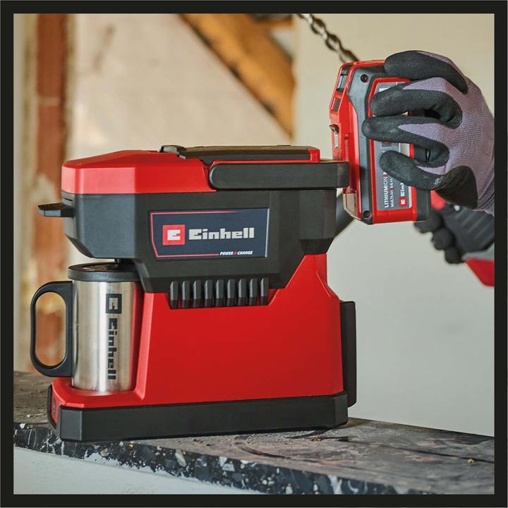 Produktbild Einhell Akku-Kaffeemaschine » TE-CF 18 Li-Solo « Inkl. Edelstahl-Tasse