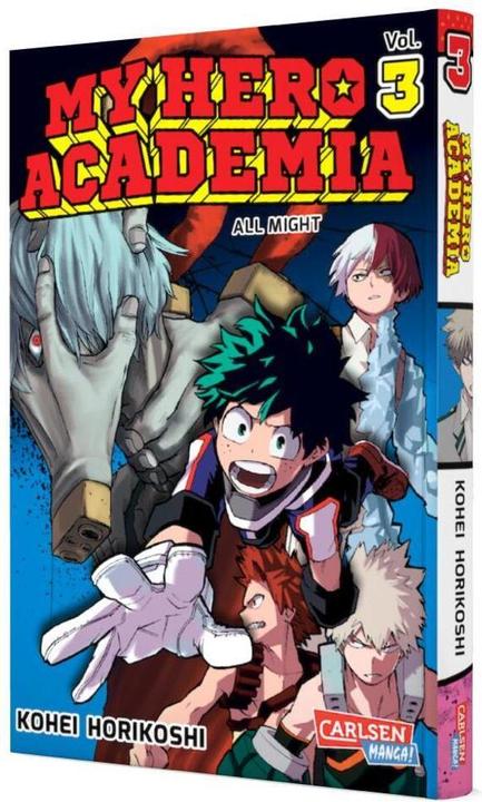 Actual product image My Hero Academia, Band 3 (German, Kohei Horikoshi, 2016)