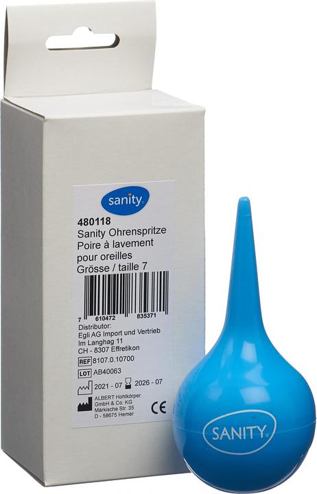Image du produit Sanity Seringue auriculaire