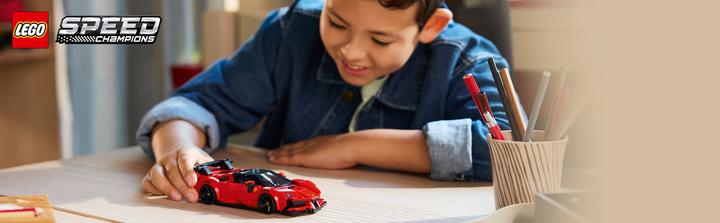 Image du produit LEGO Ferrari SF90 XX Stradale Sportwagen (77254, LEGO Speed Champions)