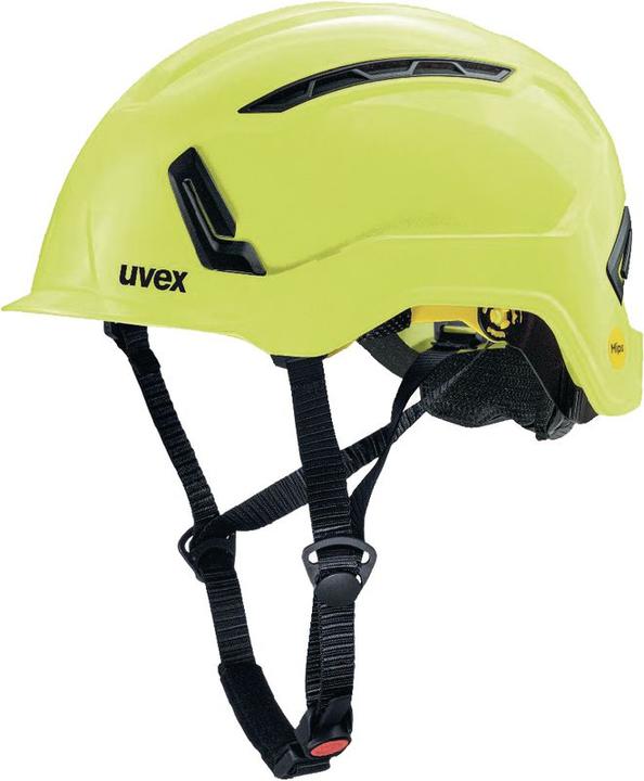 Actual product image Uvex Safety Safety helmet pronamic alpine mips 9735131 yellow with vents (63 cm)