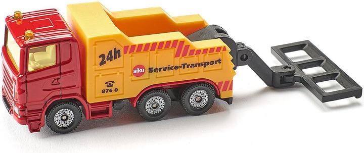 Actual product image Siku Towing vehicle with passenger car