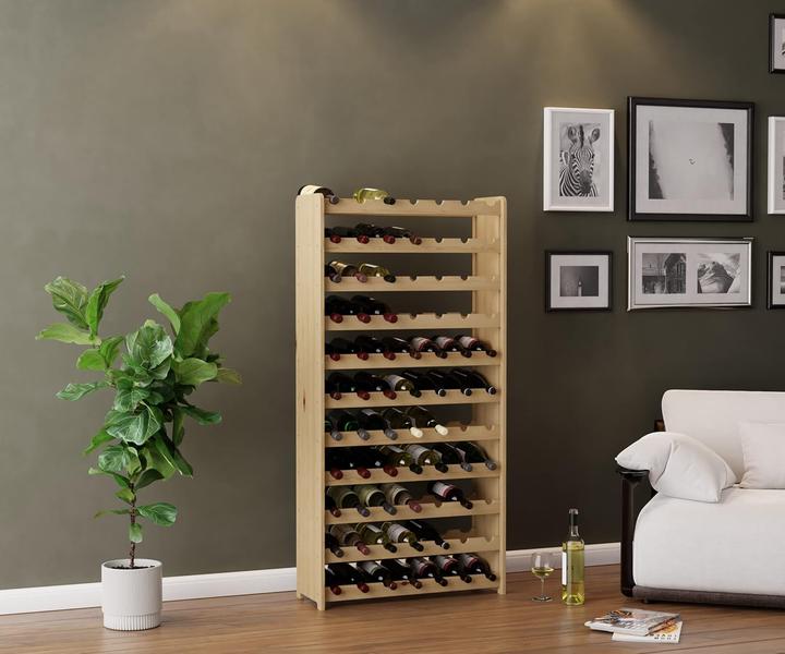 Actual product image Lenmar Wine rack (77 bottles, 72 x 26.50 x 145 cm)