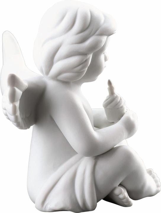 Immagine prodotto Rosenthal Angelo medio - Bianco opaco - Angelo con torta di compleanno