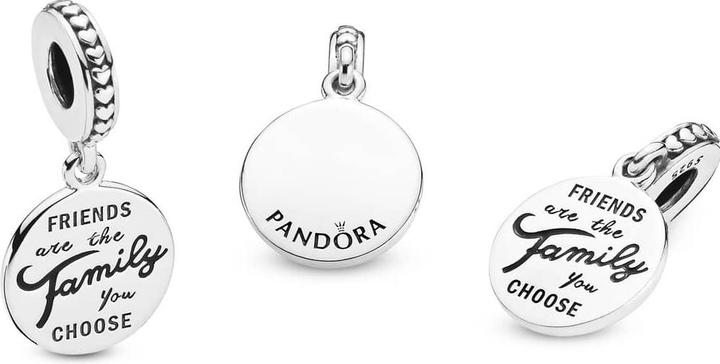 Immagine prodotto Pandora Gli amici sono una famiglia (Argento 925, Smalto)
