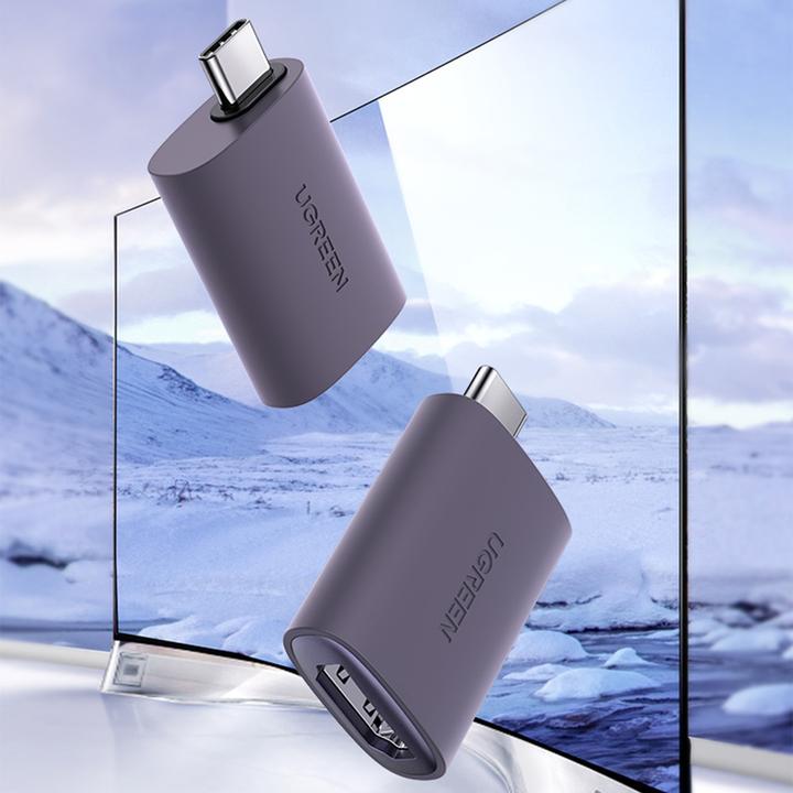 Produktbild Ugreen USB-C zu HDMI Buchse Adapter (USB Typ-C, DC-Stecker 4.5 mm, 3.97 cm)
