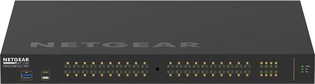 Actual product image Netgear PoE+ Switch AV Line M4250-40G8F-PoE+ 48 Port (48 Ports)