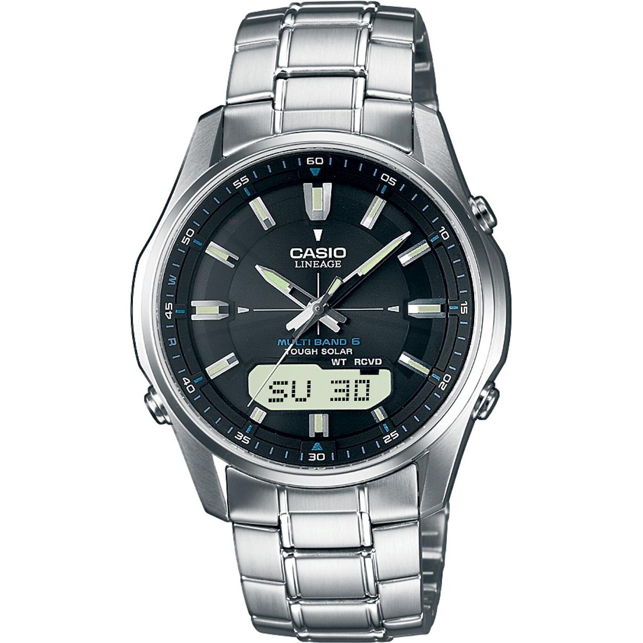 Casio Argento Orologio Da Polso, Lcw-M100dse-1Aer, (Cronografo, 39.60 Mm)