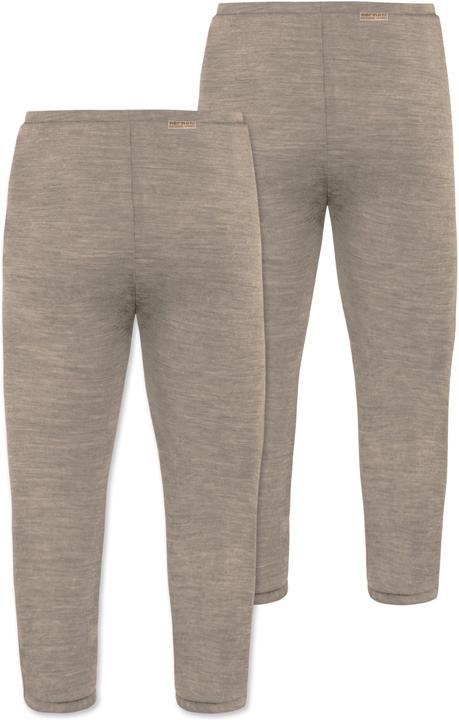 Actual product image Normani 2-pack baby merino trousers with feet - 9537 (92)