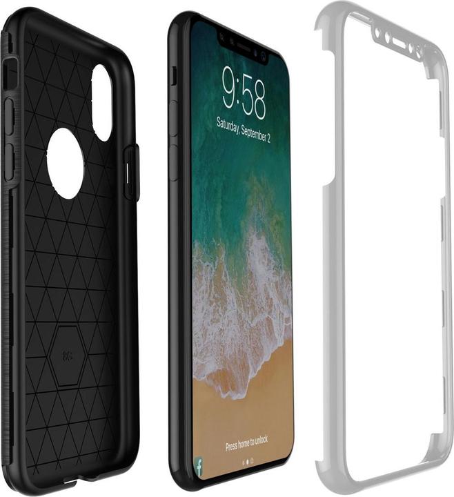 Produktbild König Design Handyhülle für Samsung Galaxy S7 Edge Schutzcase Backcover Bumper Etuis Silber (Samsung Galaxy S7 Edge)