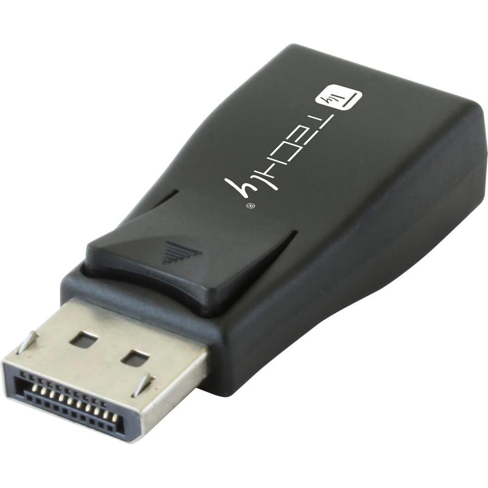 Techly Nero Adattatore Da Porta A Vga (Vga, 2.30 Cm), Adattatore Dati + Video,