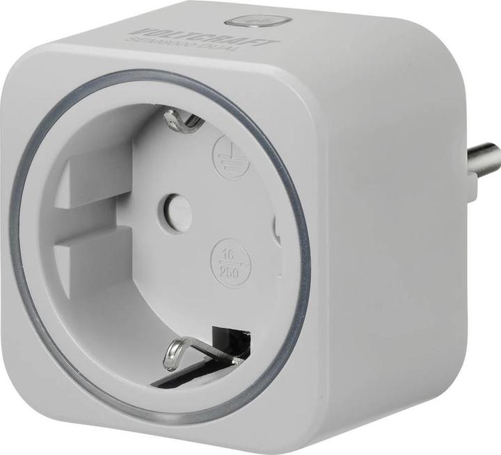 Productafbeelding Voltcraft SEM6000 DUAL meetapparaat voor energiekosten Bluetooth® interface, gegevensexport, dataloggerf