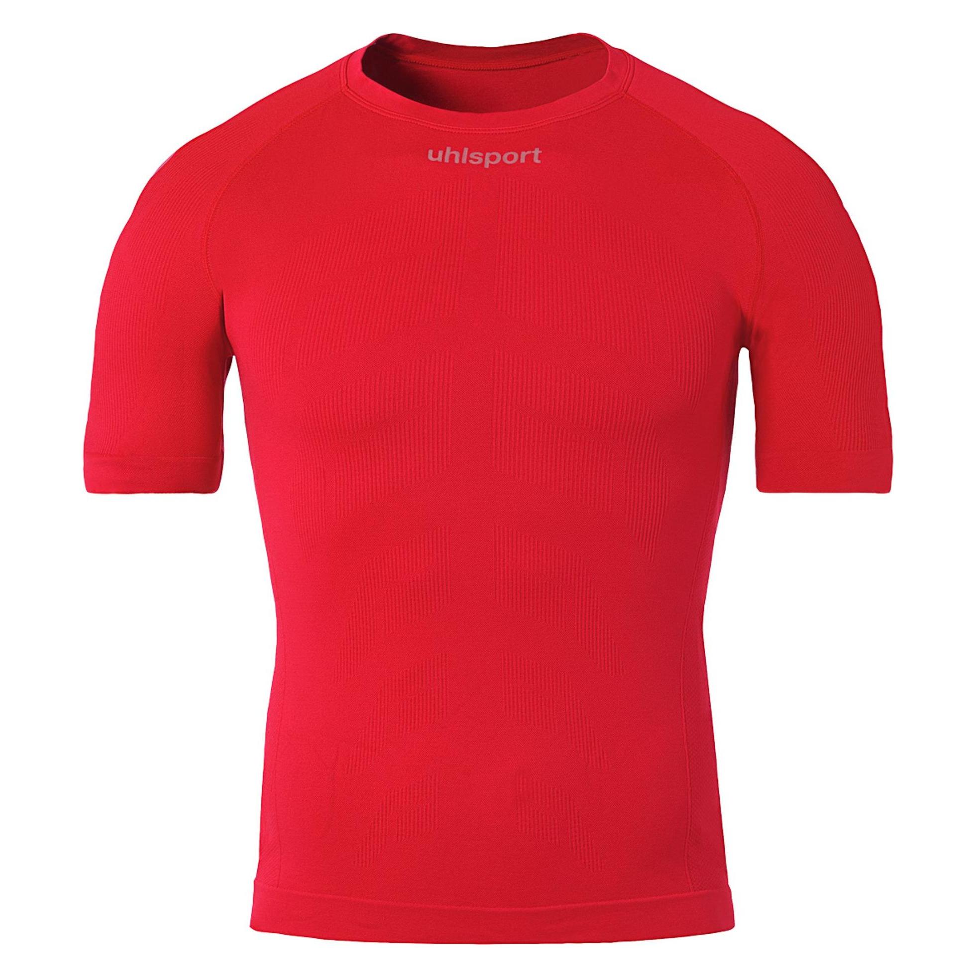 Uhlsport, Herren, Funktionsshirt, Shortsleeve Performance Pro (Xxl), Rot, Xxl