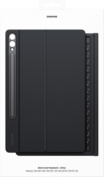 Actual product image Samsung Book Cover Keyboard (DE, Samsung Galaxy Tab S10+, Samsung Galaxy Tab S9 FE+, Samsung Galaxy Tab S9+)