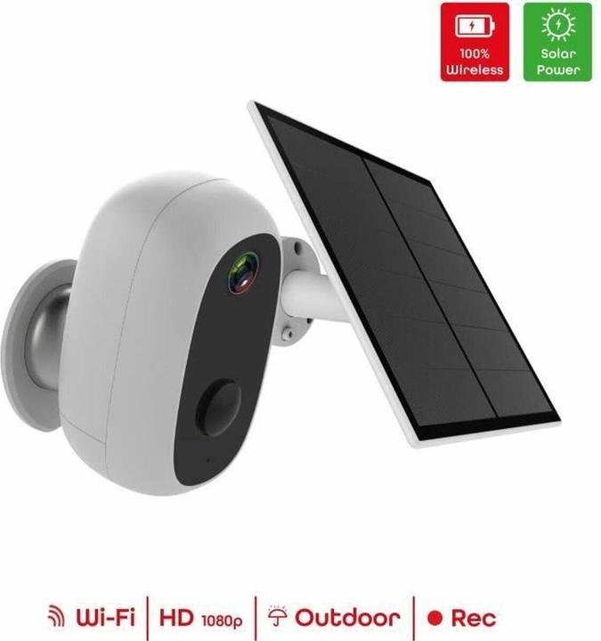 Actual product image Chacon Videoüberwachungskamera Solar Drahtlos