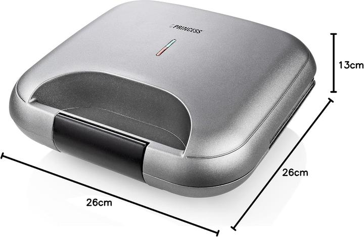 Actual product image Princess Sandwich Toaster Deluxe 750 W