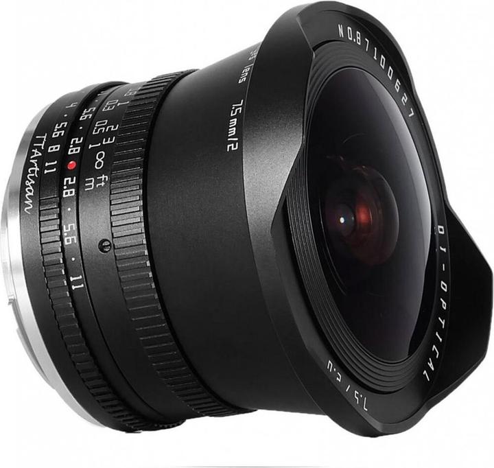 Produktbild TTArtisan 7.5 mm, f/2.0 (L-Mount, APS-C / DX, Vollformat)